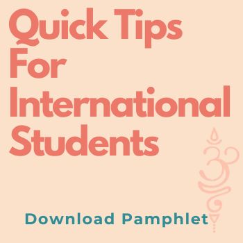 Quick Tips for International Students